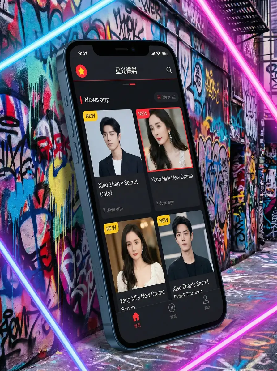 黑市在哪 APP界面展示 - 掌上吃瓜神器